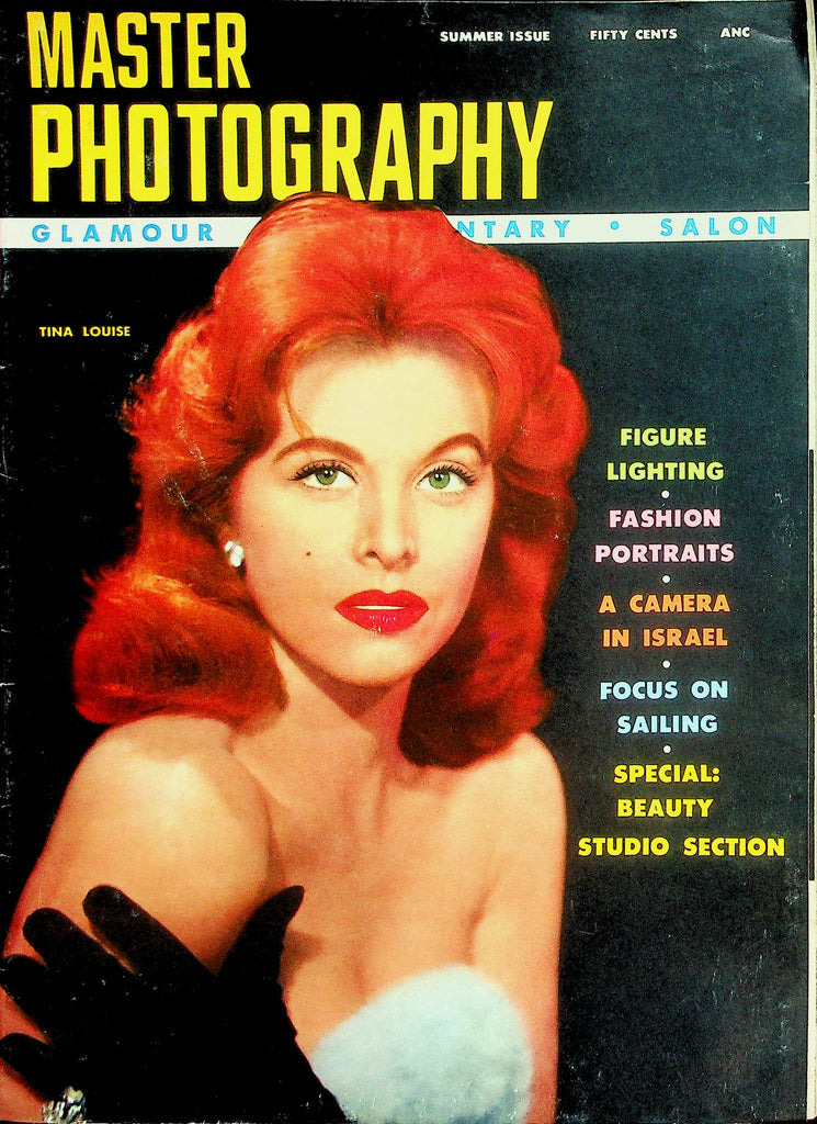Master Photography Magazine  Covergirk Tina Louise  #1  Summer 1957  051926lmp
