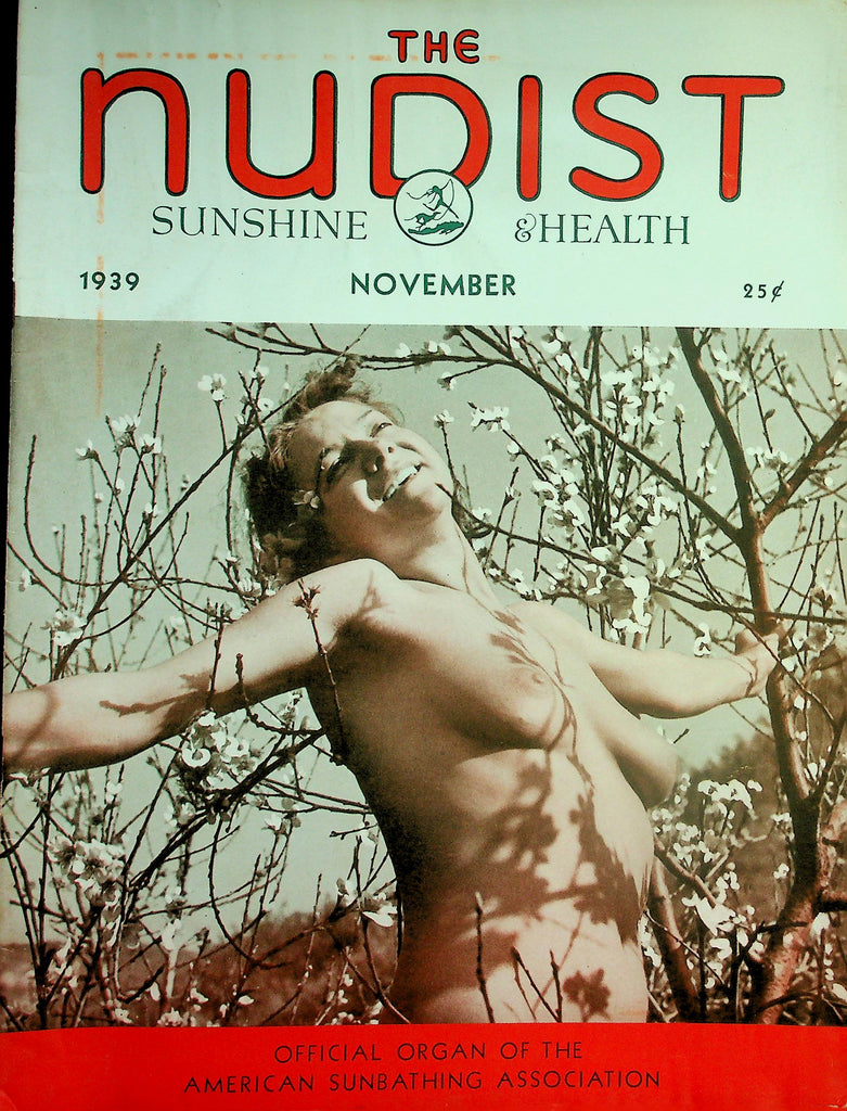 The Nudist Sunshine & Health Magazine  Psychologists Confer On Nudism   Noveber 1939      060226lmp-GSC