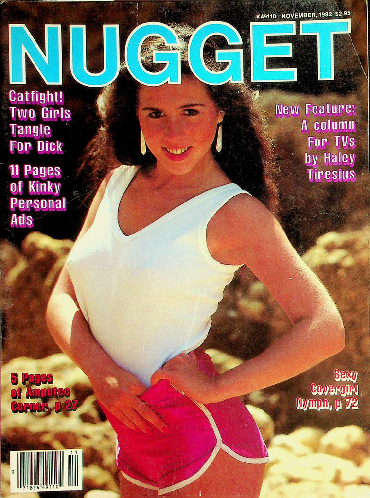 Nugget Magazine  Cover Kathy / Catfight Over A Dick!  November 1982   040626lmp