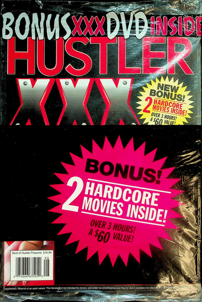 Hustler  XXX Magazine  #99  w/DVD   New/Sealed  042726lmp