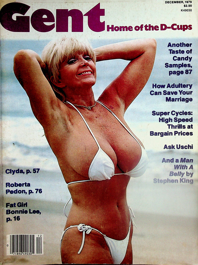 Gent Busty Magazine  Candy Samples / Roberta Pedon  December 1979  090224lm-p