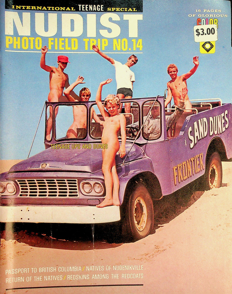 Nudist Photo Field Trip Magazine  Passport To British Columbia /  Redskins Among The Redcoats   #14 1965    090926lmp-GSC