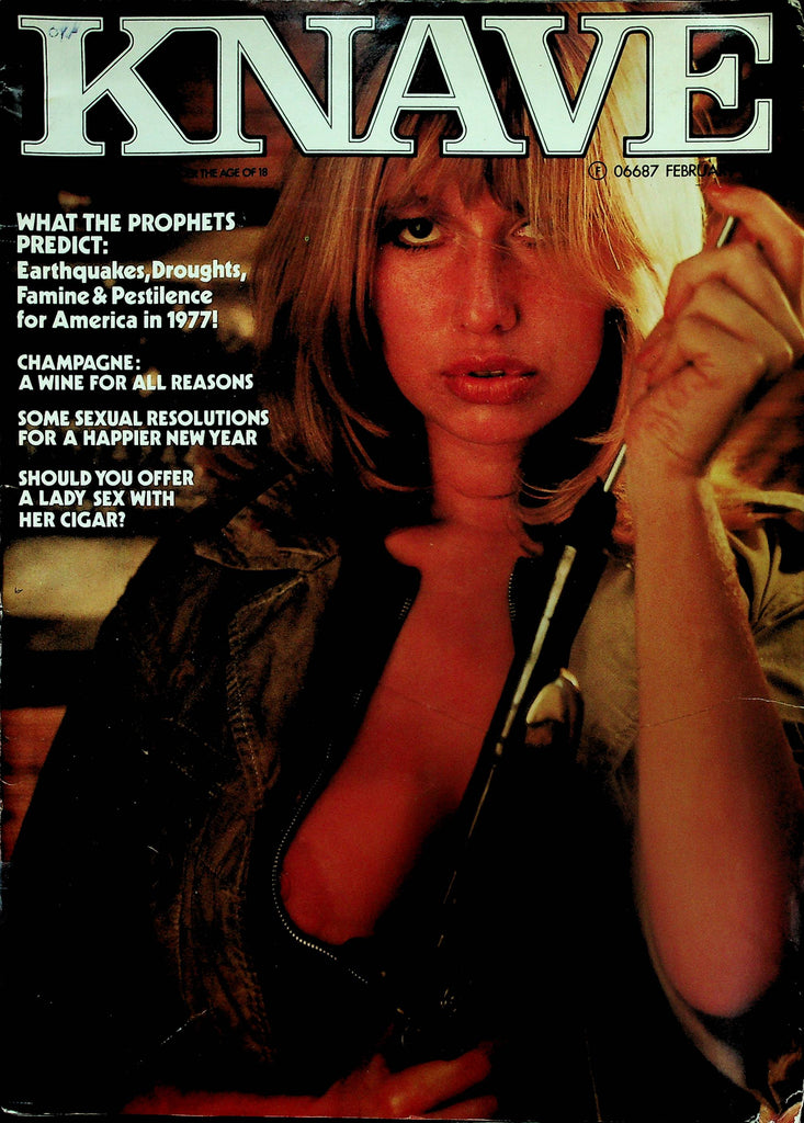 Knave Magazine  Stephanie Girl Of The Month  February 1976     101625lm-p