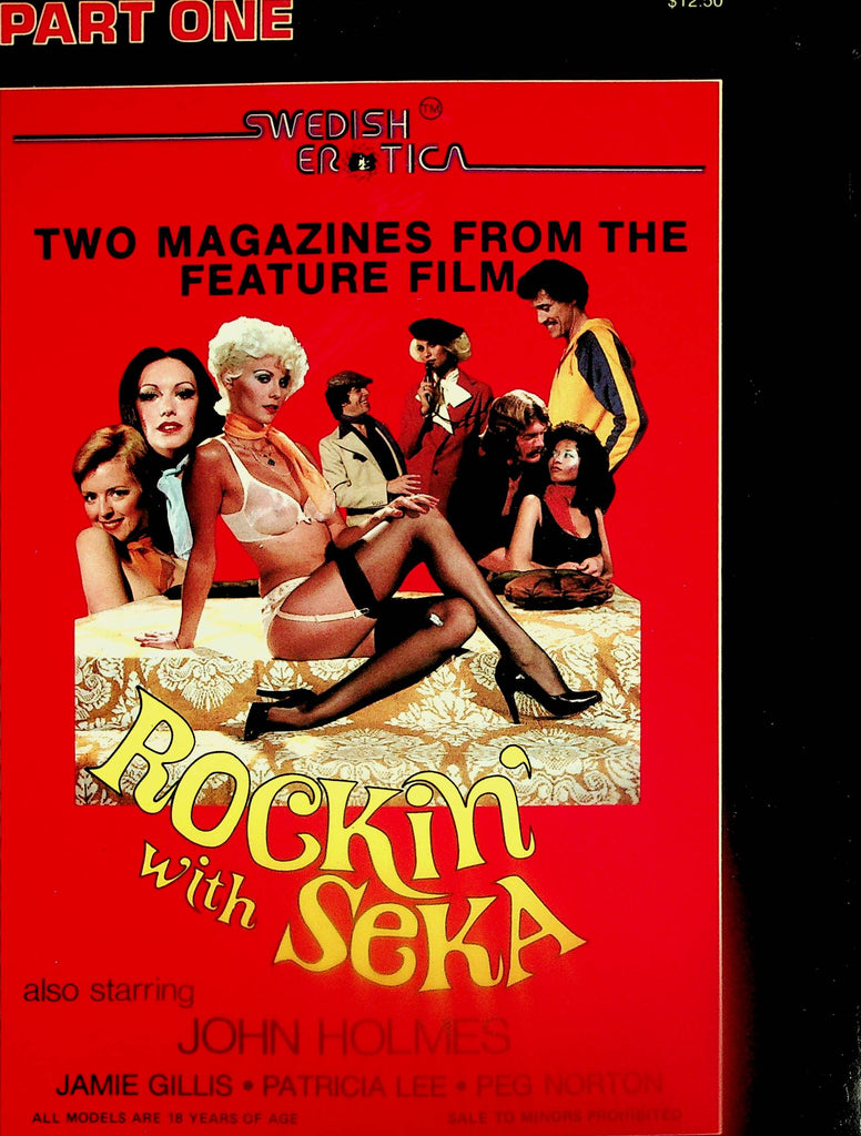 Rockin' With Seka Part One Magazine  Staring John Holmes, Jamie Gillis, Patricia Lee, Peg Norton  1980's      090925lm-p
