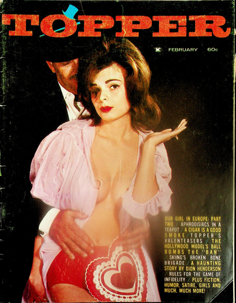 Topper Magazine  Centerfold Girl Beverly Simpson February 1965  111525lm-p2