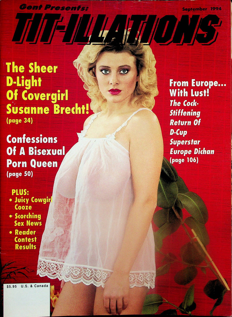 Tit-Illations Busty Magazine  Covergirl Susanne Brecht / Europe Dichan & More!    071925lm-p