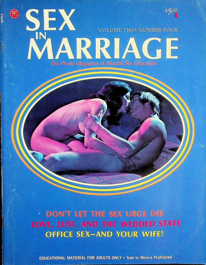 Sex In Marriage Magazine  Don't Let The Sex Urge Die!  vol.2 #4  1972   081926lmp2-GSC
