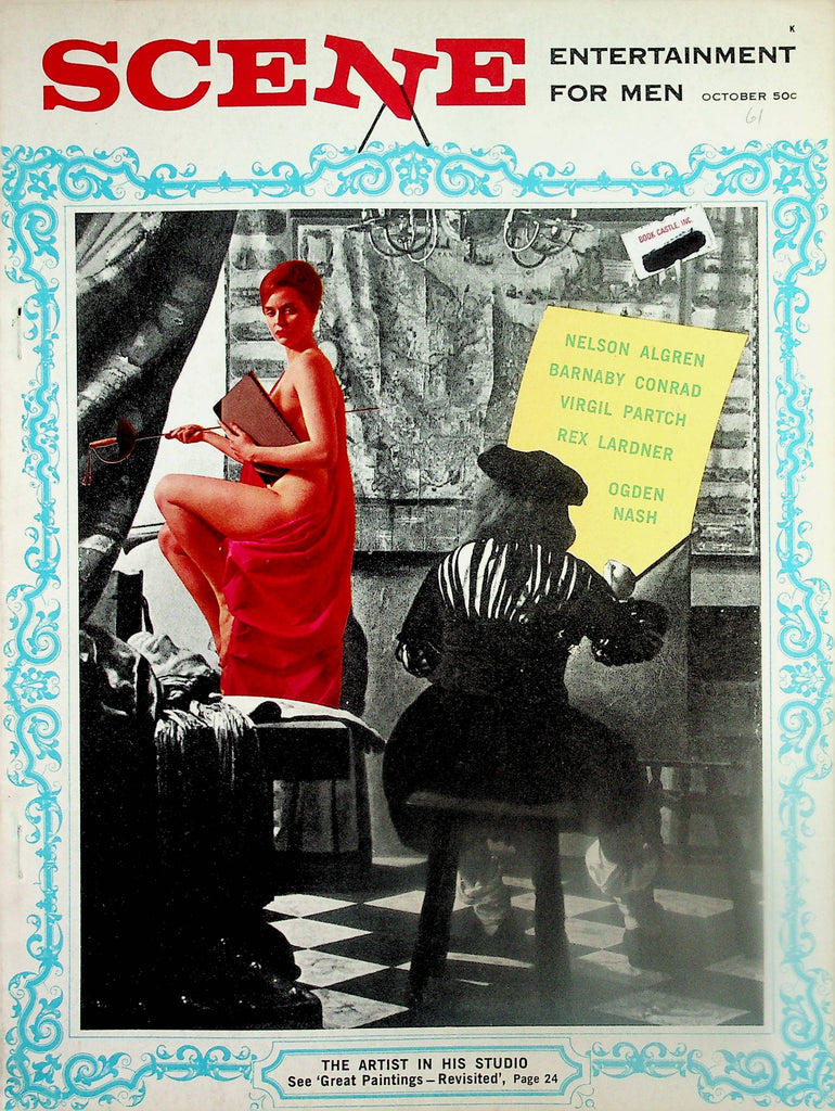 Scene Vintage Magazine   Great Paintings Revisited  October 1961    091325lm-p