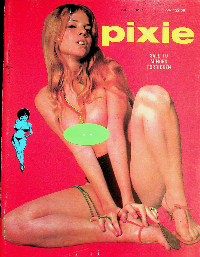 Pixie Magazine  Go-Go-Deluxe  / The Swinging Single  vol.3 #4 1968  091626lmp-GSC