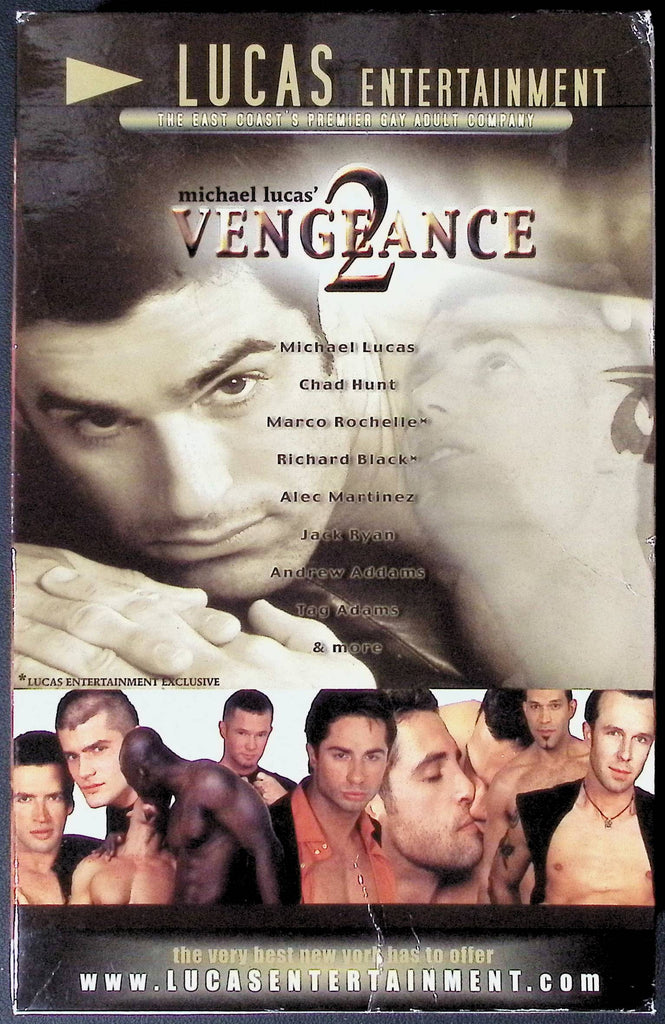 Michael Lucas' Vengeance 2 Lucas Entertainment Gay VHS 2003 102324JKVHS5