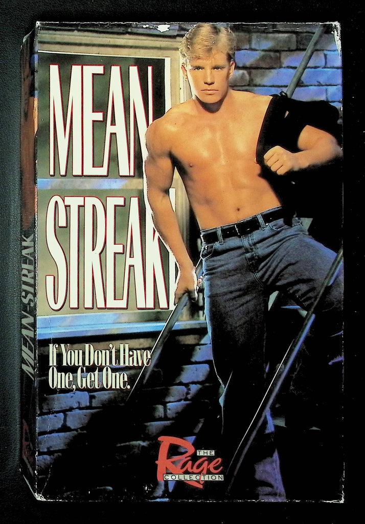Mean Streak The Rage Collection Gay VHS 1995 Bo Sommers Scott Russell 071125DMVHS