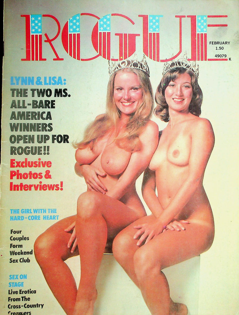 Rogue Vintage Magazine  Lynn & Lisa: Ms. All-Bare America Winners!  February 1976   100726lmp-GSC