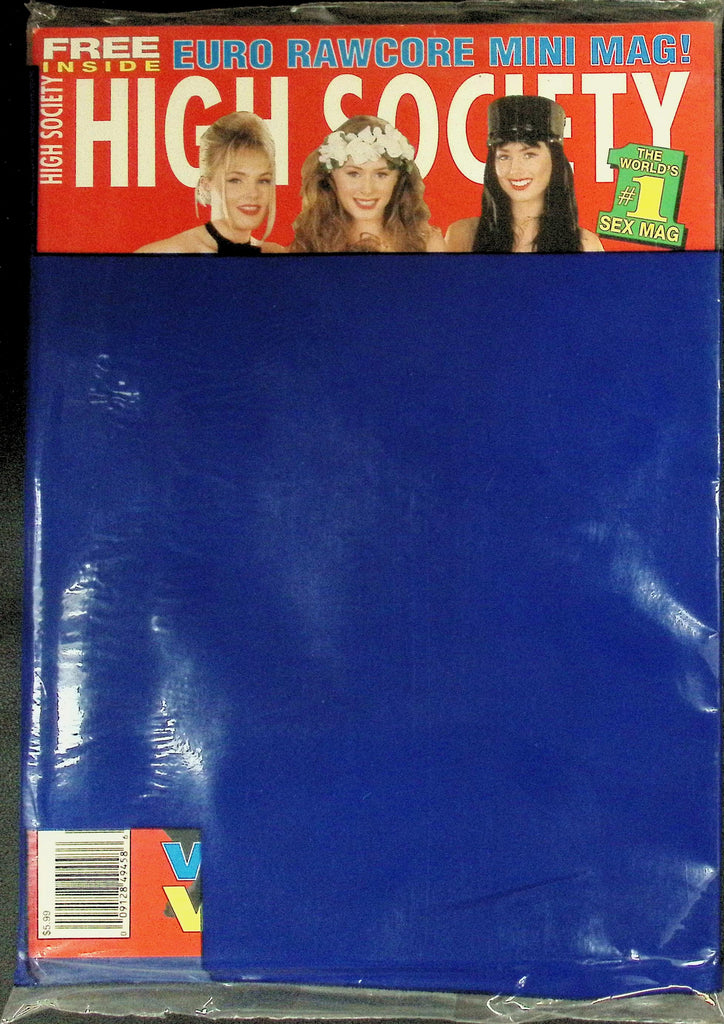 High Society Magazine Free Euro Rawcore Mini Mag New Sealed 1980s 090726LLP (Copy)