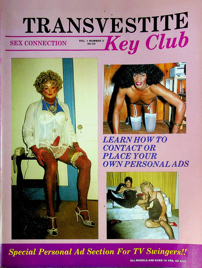 Transvestite Key Club Tranny Magazine Vol.1 No.3 092524RP