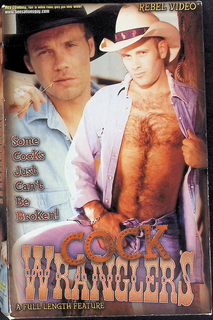 Cock Wranglers Cody Bawdunak Scott Girard Gene Rogers Gay VHS #RV152 Rebel Video 041726AKVHS-8