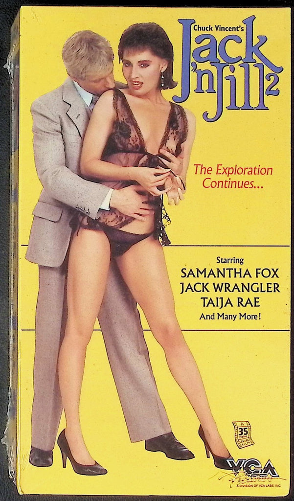 Jack 'N Jill 2 Samantha Fox Jack Wrangler Taija Rae Adult VHS Chuck Vincent VCA Pictures 032426AKVHS3