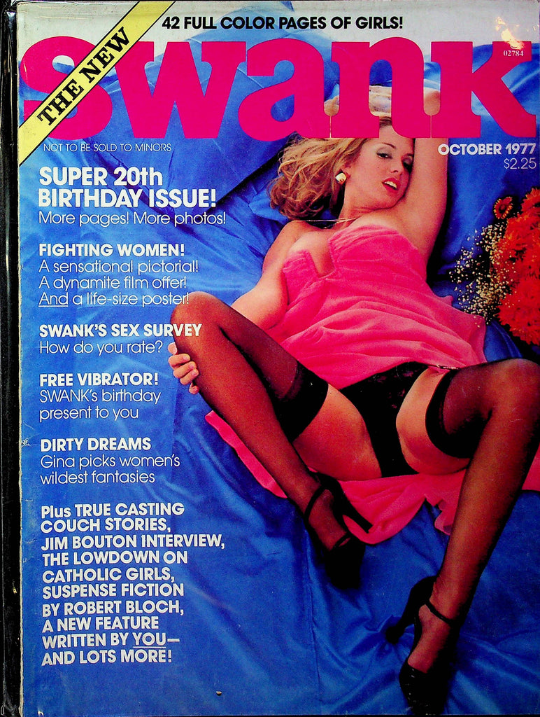 Swank Magazine 20th Birthday Issue Gina October 1977 083123RP