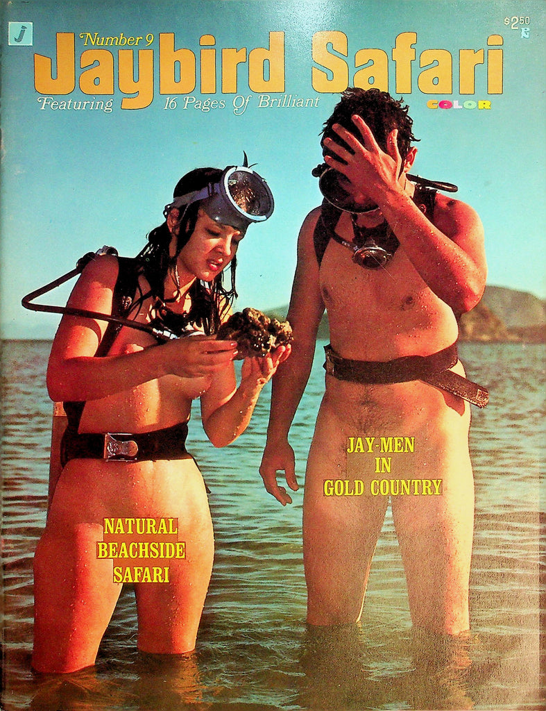 Jaybird Safari Nudist Magazine  Natural Beachside Safari / Jay-Men In Gold Country  #9  1967  050526lmp