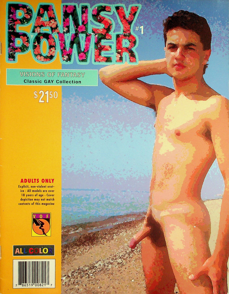 Pansy Power Gay Magazine  #1 1998  Visions Of Fantasy Classic Gay Collection   041126lmp