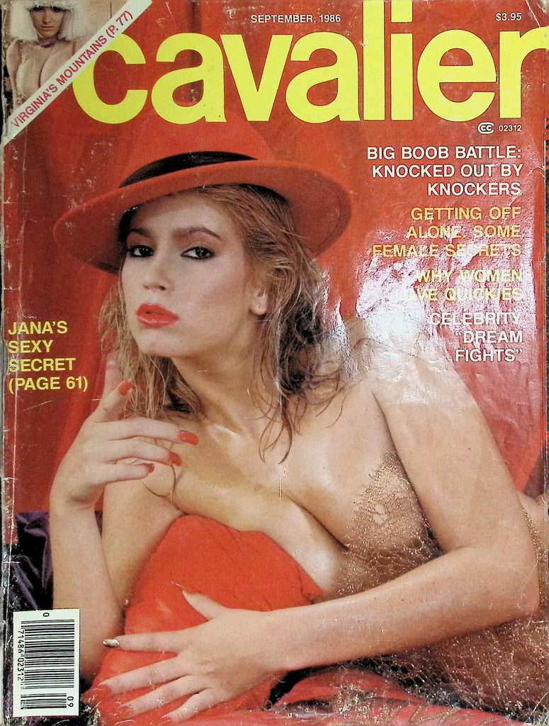 Cavalier Magazine September 1986 Big Boob Battle  091226LLP