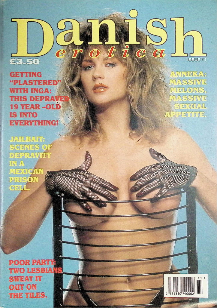 Danish Erotica Magazine Issue #1 1980s Anneka on Cover Massive Melons   092626LLP