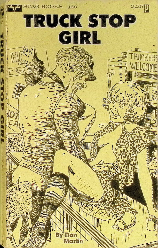 Truck Stop Girl by Don Martin 1976 168 Stag Books Adult Paperback Novel 082725AMP
