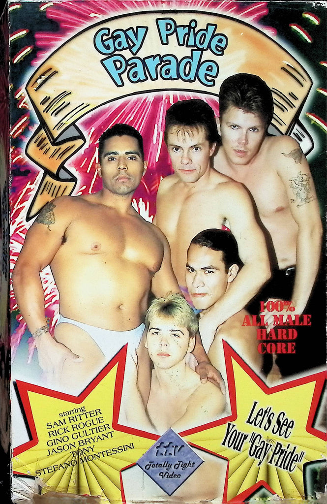 Gay Pride Parade Totally Tight Video Sam Ritter Rick Rogue 1990s Gay Male VHS 091924AMPVHS