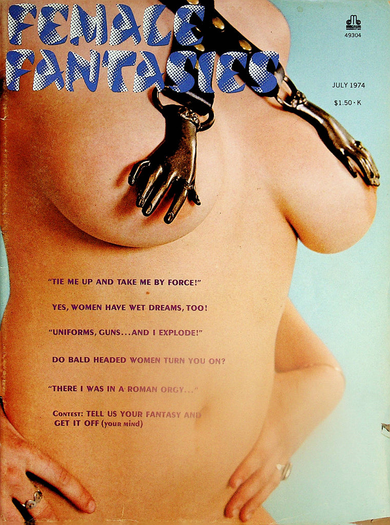 Female Fantasies Magazine Uschi Digard/  I Was In A Roman Orgy / Yes, Women Have Wet Dreams July 1974    052024lm-p2