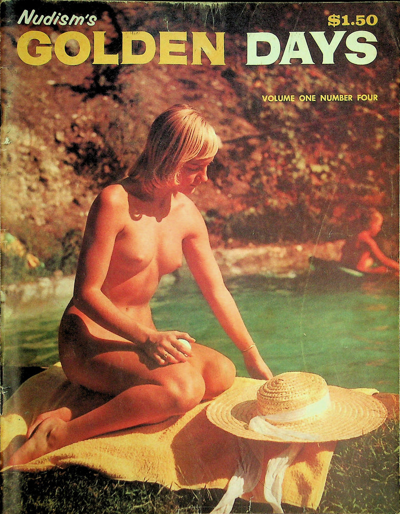 Nudism's Golden Days Magazine   Review Of Nudism  vol.1  #4  1960's   102126lmp-GSC