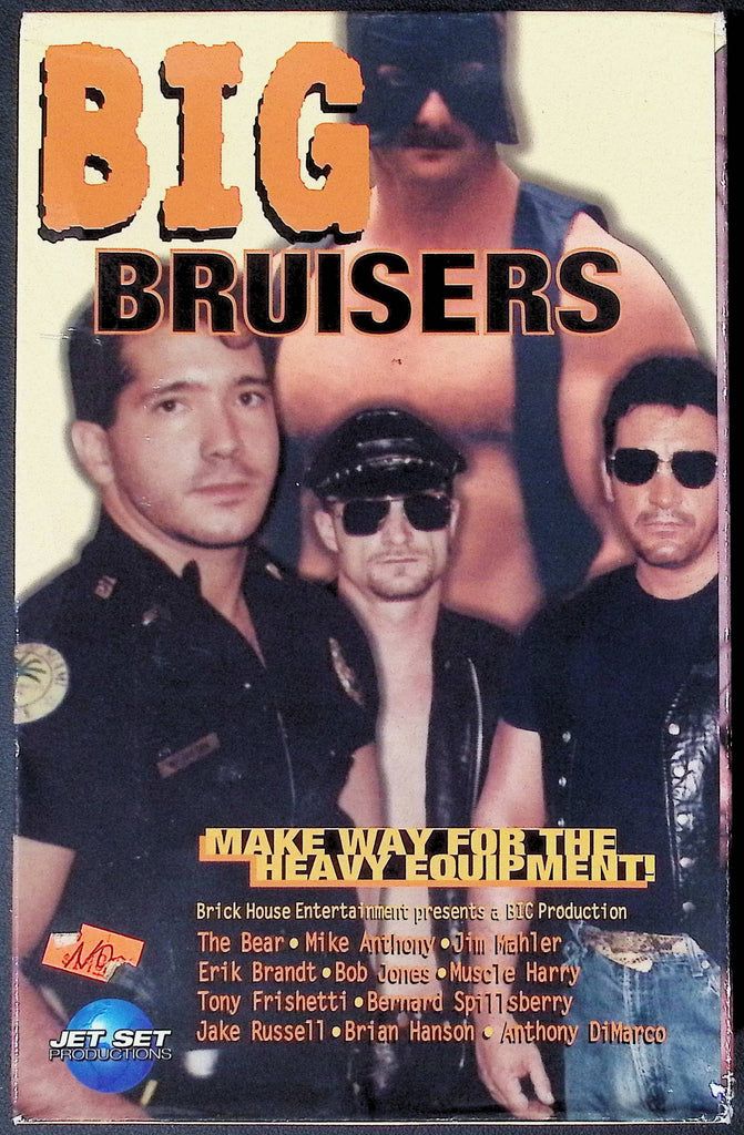 Big Bruisers Bicoastal Productions Gay VHS 1995 100824JKVHS3