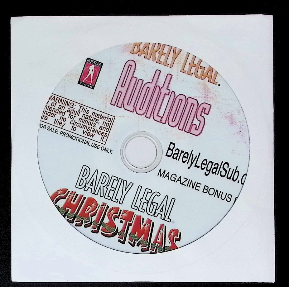 Barely Legal Auditions Christmas Edition - Case/Cover Art Not Included - Hustler Video Adult DVD - 081925AKDVD-A