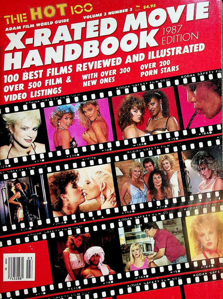 X-Rated Movie Handbook Magazine Ginger's Private Party, Charm School w/Annette Haven and More! vol.3 #3 1987    113024lm-p