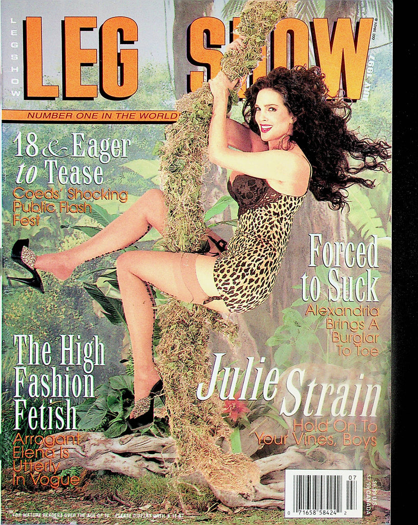 Leg Show Magazine  Covergirl Julie Strain   July 1997     011124lm-p