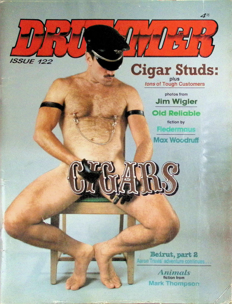Drummer Gay Magazine #122 1980s Jim Wigler 100926LLP