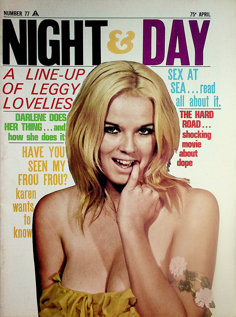 Night & Day Magazine  Darlene Does Her Thing / Line-Up Of Leggy Lovelies  #77  April 1970      050724lm-p2