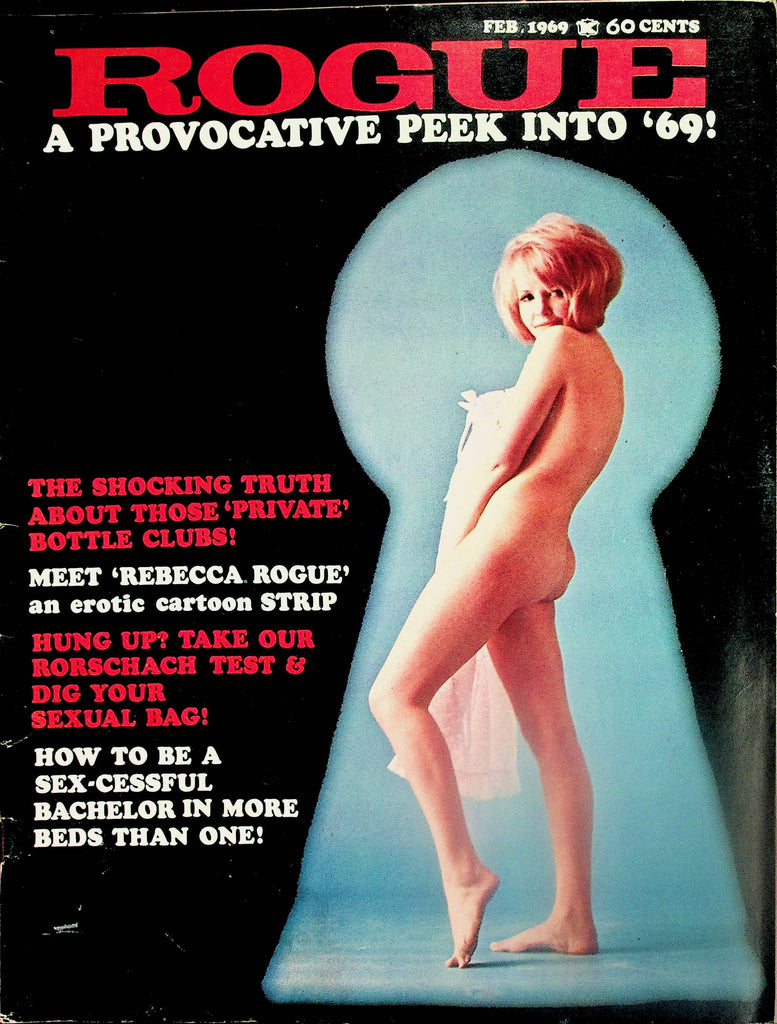Rogue  Vintage Magazine  Centerfold Eva Green  February 1969  050726AMP-