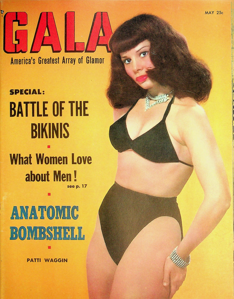 Gala Magazine  Special: Battle Of The Bikinis - Covergirl Patti Waggin  May 1955     092626lmp-GSC