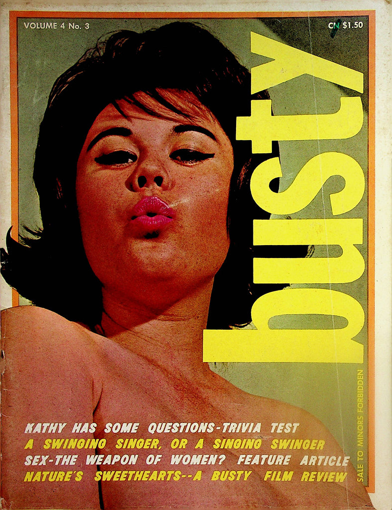 Busty Vintage Magazine   Nature's Sweethearts  vol.4 #3  1966    022324lm-p