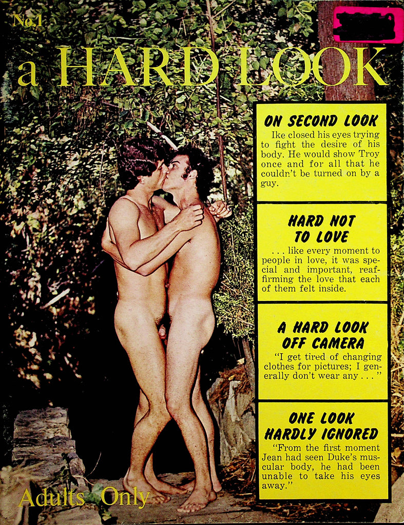 A Hard Look Gay Magazine    Hard Not To Love  #1   1970's   072823lm-p