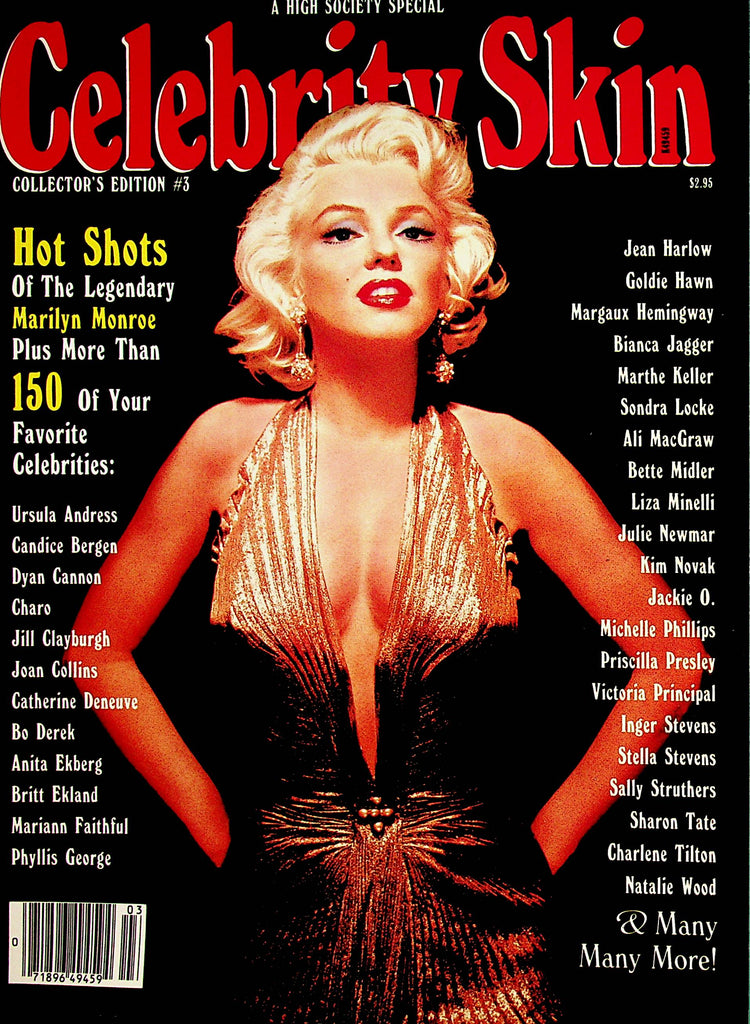 Celebrity Skin Magazine  Marilyn Monroe, Joan Collins, Anita Ekberg and More!  #3  1980   060723lm-p