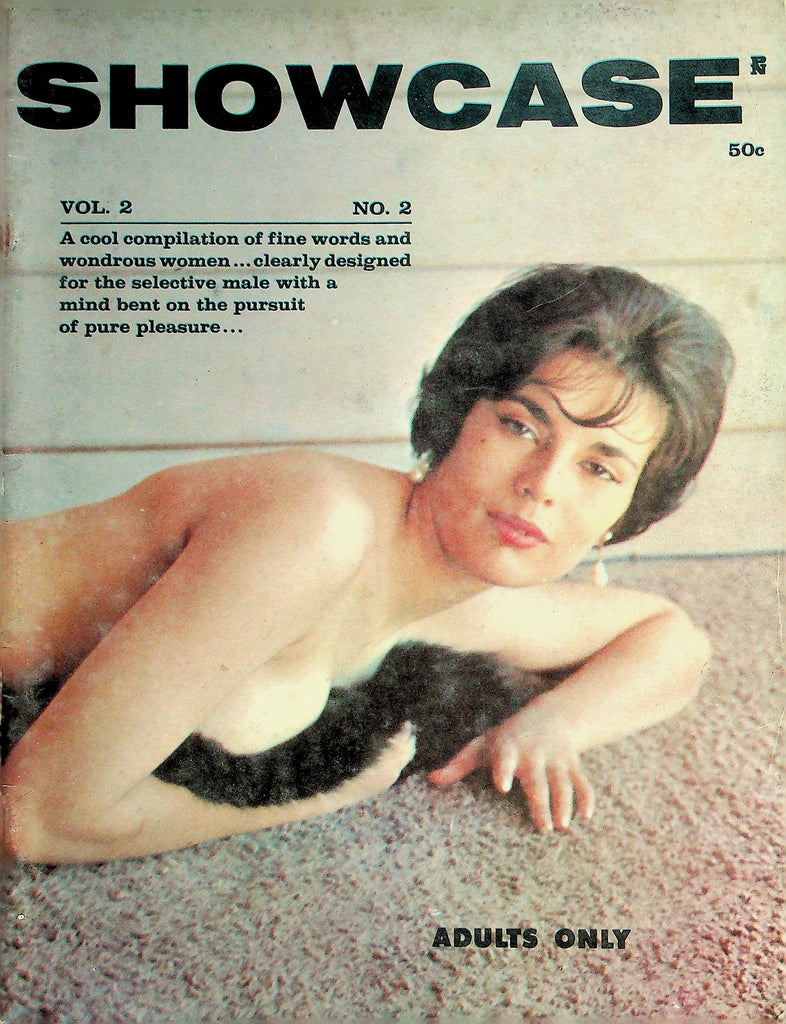 Showcase Magazine  For The Male In Pursuit Of Pure Pleasure  vol.2 #2 1962    061626lmp-GSC