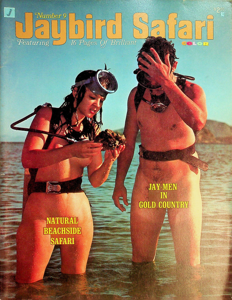 Jaybird Safari Nudist Magazine  Natural Beachside Safari / Jay-Men In Gold Country  #9 1967   070926lmp-GSC
