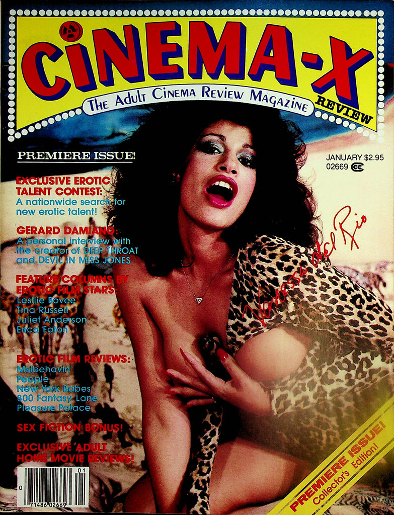 Cinema-X Magazine  Premiere Issue!  Vanessa Del Rio  January 1979   120824lm-p