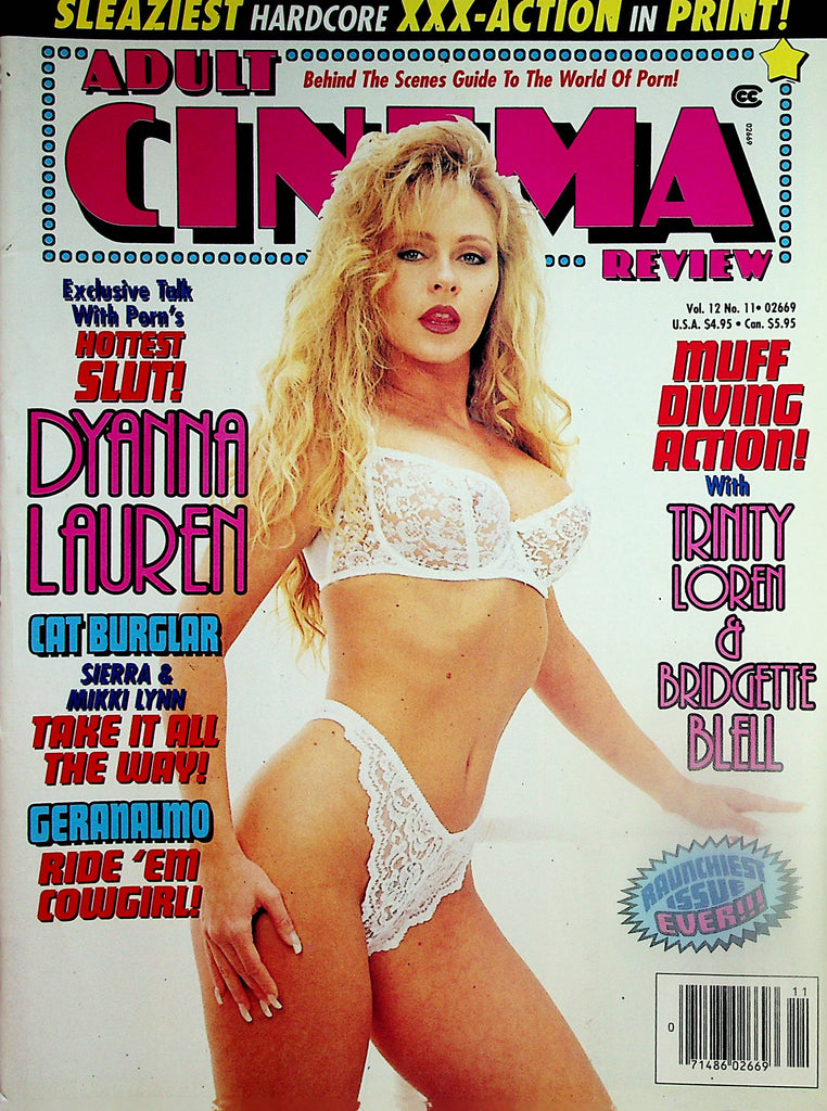 Adult Cinema Review Magazine  Covergirl Dyanna Lauren / Trinity Loren  vol.12 #11 1994    052024lm-p2