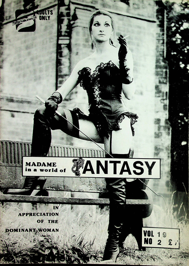 Madame In A World Of Fantasy Magazine   The Dominant Woman  vol.19 #2  1970's   021424lm-p
