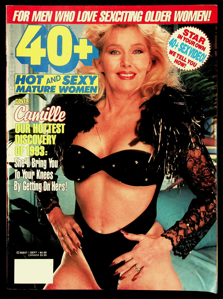 40+ Mature Adult Magazine September 1993 Covergirl Camille 090426HRP-23