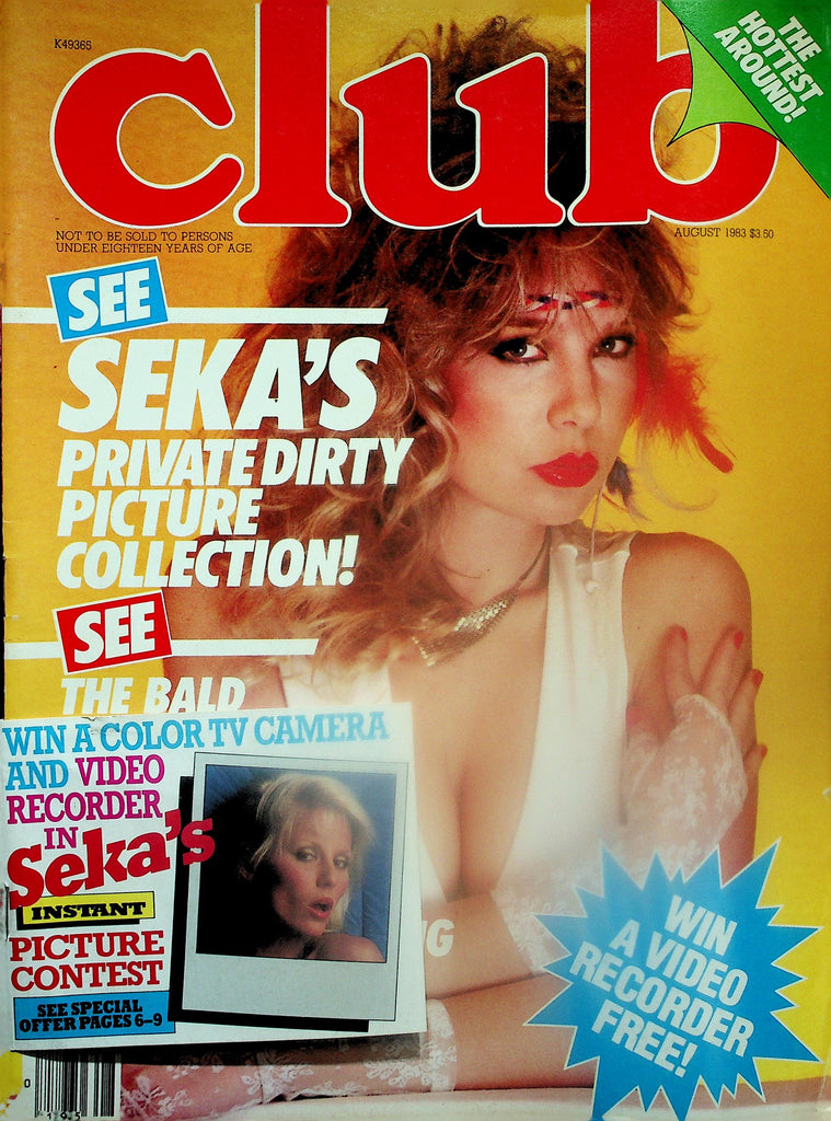 Club Magazine  Seka's Private Dirty Picture Collection  August 1983  Paul Raymond   121125lmp