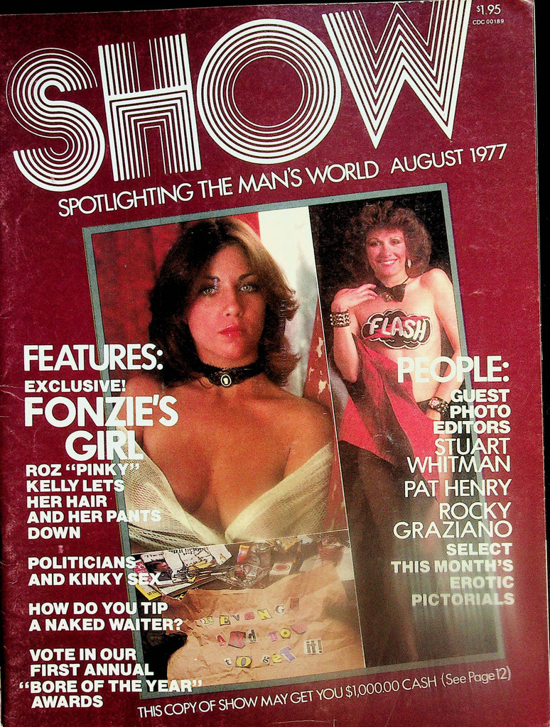 Show Magazine   Exclusive! Fonzie's Girl  Roz "Pinky"  August 1977  070925lm-p