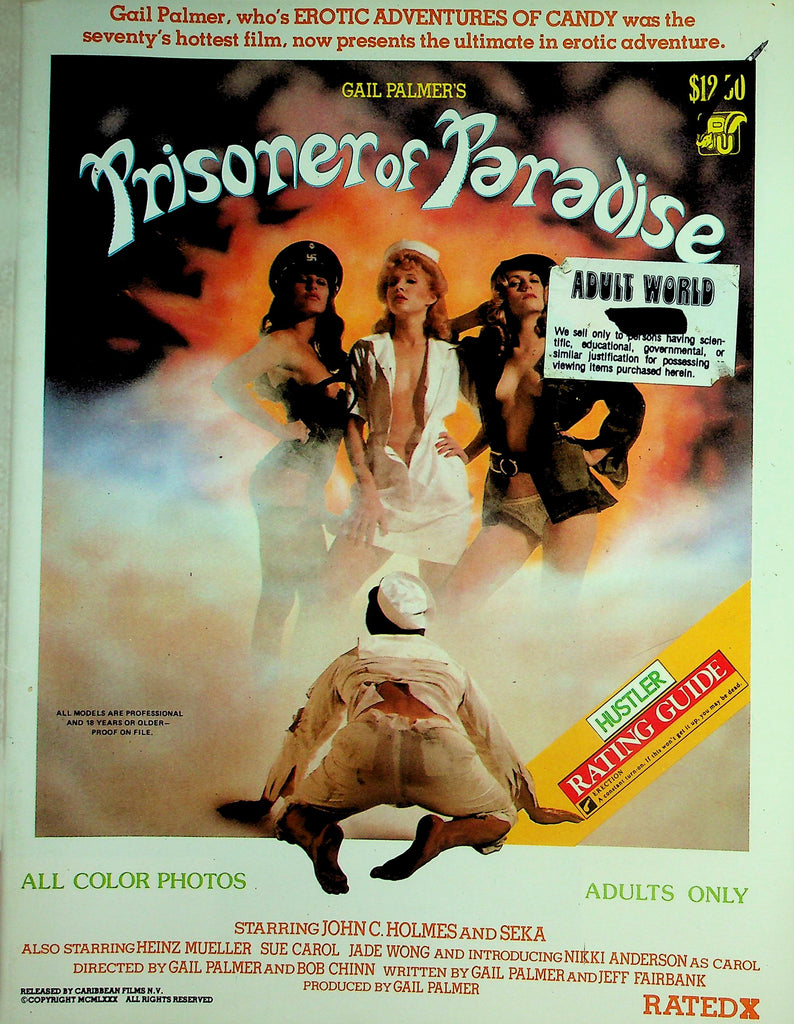 Prisoner Of Paradise Magazine  Starring John Holmes and Seka  #1 1980   062226lmp-GSC