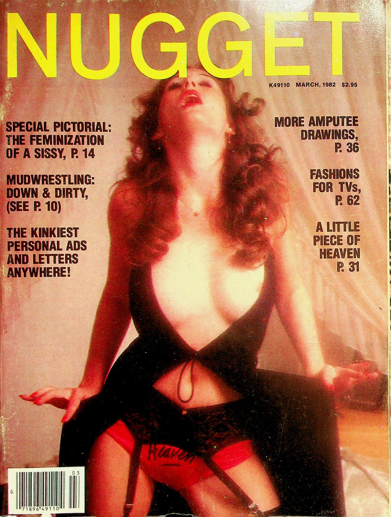 Nugget Magazine  Mudwrestling / Feminization Of A Sissy   March 1982   040626lmp